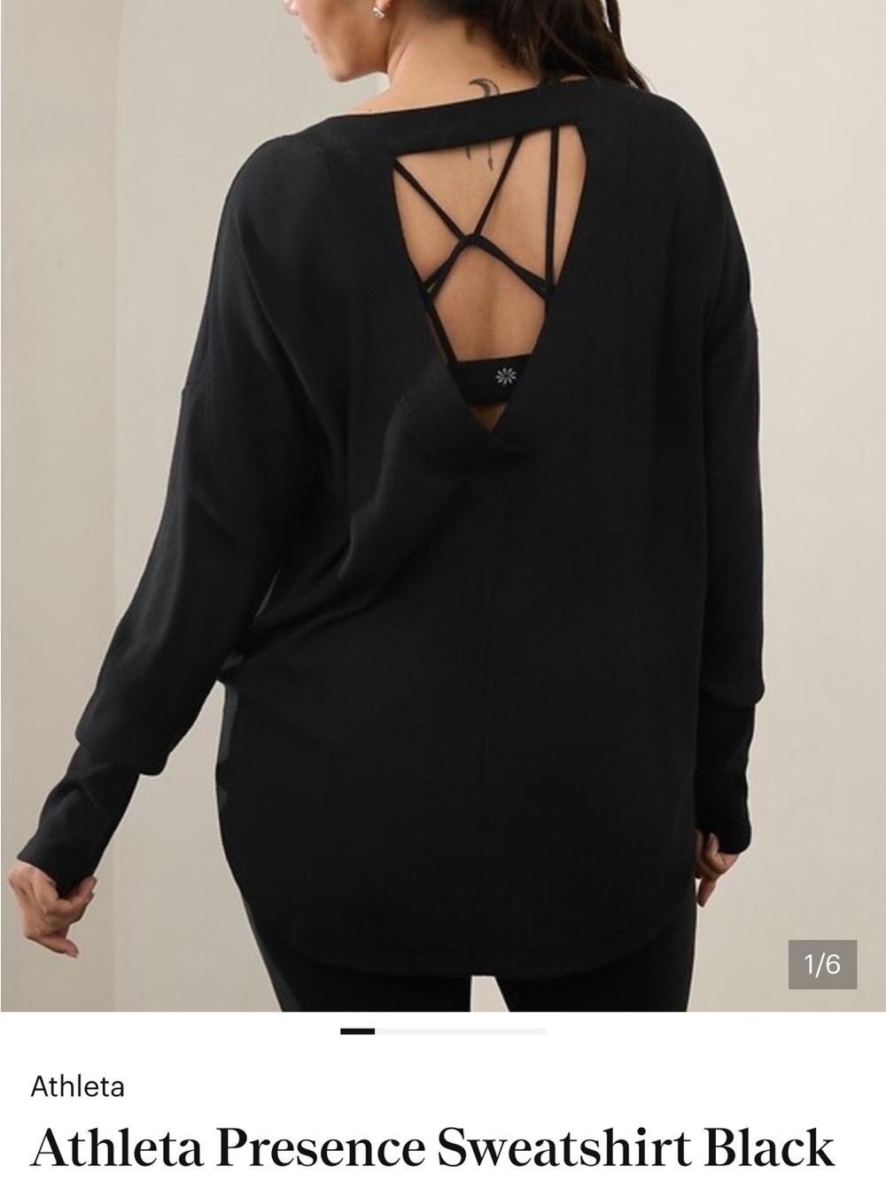 Athleta Presence Sweatshirt